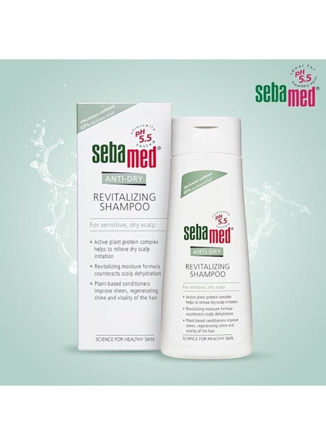 Sebamed Anti-Dry Revitalizing Shampoo | pH 5.5 I Confirmed 49% less dryness in 3 weeks | Dermatologically & clinically tested | 200ml - Image 2